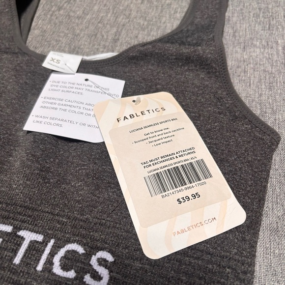 Fabletics Luciana Seamless Sports Bra, XS - Picture 5 of 5